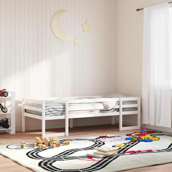 vidaXL Kids' Bed Frame without Mattress White 80x200 cm Solid Wood Pine
