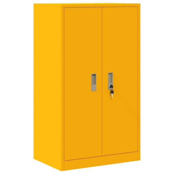 vidaXL Storage Cabinet with Storage Mustard Yellow 60 x 40 x 105 cm