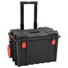 vidaXL Portable Flight Case Black 56.5x45.5x48 cm PP