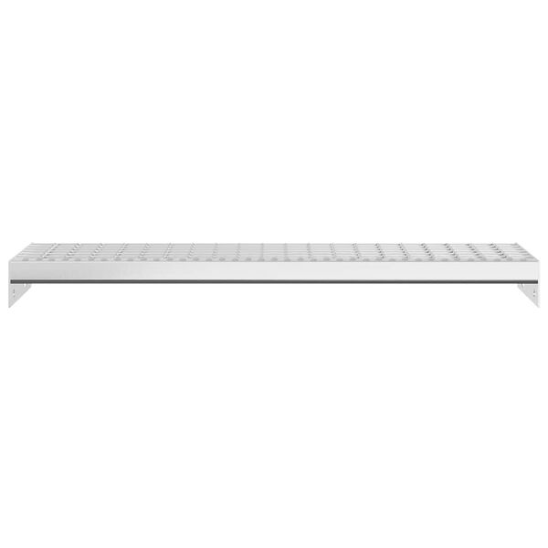 vidaXL Grate Step 80x24x7 cm Galvanised Steel