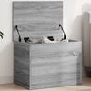 vidaXL Storage Box Grey Sonoma 60x42x46 cm Engineered Wood