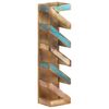 vidaXL Wine Rack for 5 Bottles Solid Reclaimed Wood