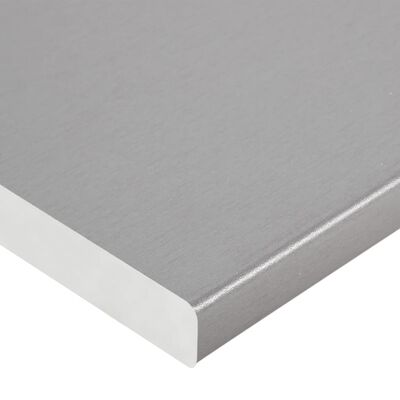 vidaXL Kitchen Countertop Grey 80x60x2.8 cm Chipboard