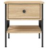 vidaXL Bedside Table Sonoma Oak 40x42x45 cm Engineered Wood