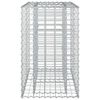 vidaXL Gabion Raised Bed Silver 90 x 50 x 80 cm Galvanised Steel