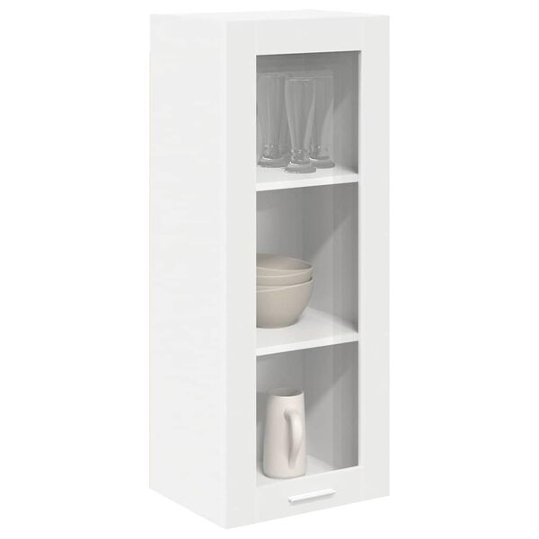 vidaXL Hanging Cabinet White 40 x 31 x 100 cm Engineered Wood