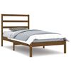 vidaXL Bed Frame without Mattress Honey Brown 90x200 cm Solid Wood Pine