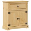 vidaXL Bathroom Cabinet "Corona" 70x33x80 cm Solid Wood Pine