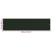 vidaXL Balcony Screen Dark Green 75x300 cm HDPE