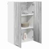 vidaXL Hanging Cabinet Grey Sonoma 60 x 31 x 100 cm Engineered Wood