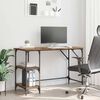 vidaXL Desk Old Wood 120 x 50 x 75 cm Engineered Wood