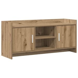 vidaXL TV Cabinet 102 x 33 x 47 cm Artisan Oak Engineered Wood