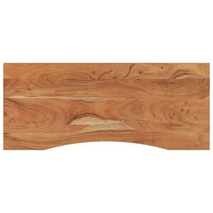 vidaXL Desk Top 110x50x2.5 cm Rectangular Solid Wood Acacia