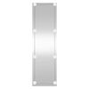 vidaXL Wall Mirror with LED Lights 30x100 cm Glass Rectangle