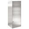 vidaXL Parcel Drop Box Silver 47.5 x 38 x 59 cm Stainless Steel
