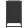 vidaXL Drawer Cabinet Black 70x41x70 cm Engineered Wood