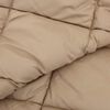 vidaXL Full Year Duvet Taupe 220 x 155 cm Microfiber