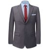 vidaXL Mens 2pcs Suit Grey 5 Polyester
