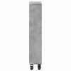 vidaXL Narrow Storage Trolley Concrete Grey 48x13x68 cm Engineered Wood