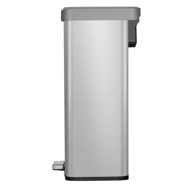 EKO Pedal Bin Cozy 45 L Matte Silver