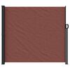 vidaXL Retractable Side Awning Brown 180x500 cm