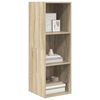 vidaXL Wall-mounted TV Cabinet Sonoma Oak 37x37x107 cm Engineered Wood
