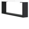vidaXL TV Cabinet High Gloss White 100x34.5x44.5 cm Engineered Wood