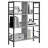 vidaXL Bookshelf Grey Sonoma 82 x 32 x 112 cm Engineered Wood