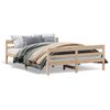 vidaXL Bed Frame without Mattress 120x200 cm Solid Wood Pine