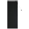 vidaXL Venetian Blind Black 55 x 160 cm 35 mm Solid Paulownia Wood