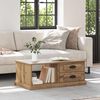 vidaXL Coffee Table Artisan Oak 90 x 50 x 35 cm Engineered Wood