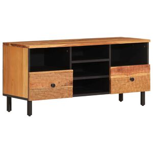 vidaXL TV Cabinet 100x33x46 cm Solid Wood Acacia