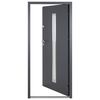 vidaXL Front Door Anthracite 110x207.5 cm Aluminium