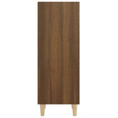 vidaXL Sideboard Brown Oak 34.5x32.5x90 cm Engineered Wood