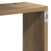 vidaXL Wall Cube Shelves Artisan Oak 68x15x68 cm Engineered Wood