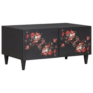 vidaXL Coffee Table Multicolour 80 x 50 x 40 cm Solid Mango Wood