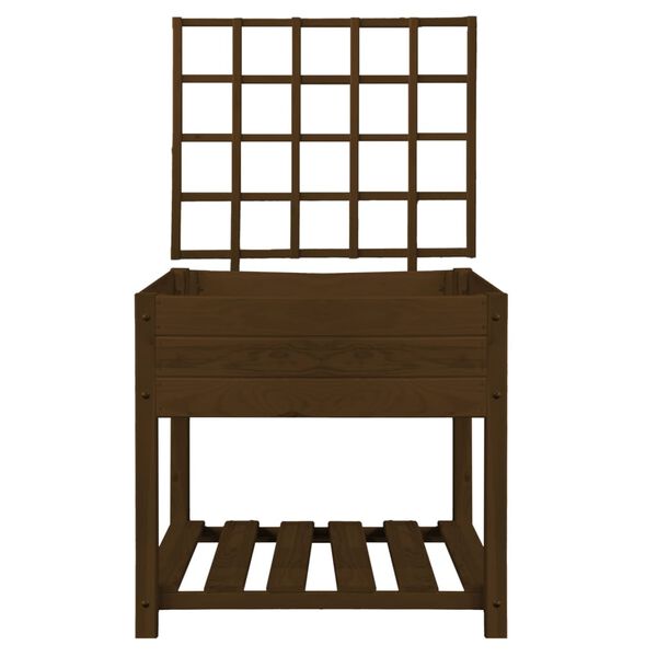 Esschert Design Raised Bed Trellis Brown S