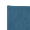 vidaXL Headboard Height Adjustable Dark blue 100 cm Velvet