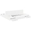 vidaXL Storage Bed Frame with Door White 180 x 200 cm Engineered Wood