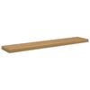 vidaXL Wall Shelf 4 pcs Brown 120 x 23.5 x 4 cm Engineered Wood