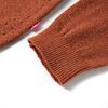 Kids' Cardigan Knitted Cognac 104
