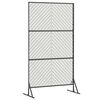 vidaXL Privacy Screen Grey 100 x 50 x 180 cm Steel