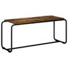 vidaXL TV Stand 98 x 35.5 x 42 cm Smoked Oak Engineered Wood