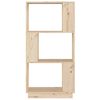vidaXL Book Cabinet/Room Divider 51x25x101 cm Solid Wood Pine