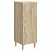 vidaXL Sideboard Sonoma Oak 33 x 34.5 x 90 cm Engineered Wood