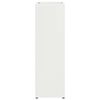 vidaXL Umbrella Stand with Storage White 15.5 x 15.5 x 49 cm Metal