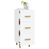 vidaXL Sideboard White 34.5x34x90 cm Engineered Wood