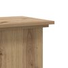 vidaXL Plant Stand Artisan Oak 33x33x80 cm Engineered Wood