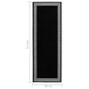 vidaXL Runner Rug BCF Black with Motif 80x150 cm
