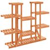 vidaXL Flower Stand 110x25x110.5 cm Solid Wood Fir